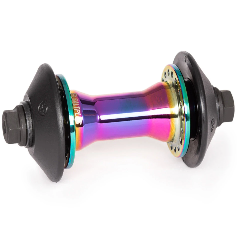 Salt Plus Trapez V2 BMX Front Hub - Oilslick 1 Salt Plus Trapez V2 BMX Front Hub - Oilslick