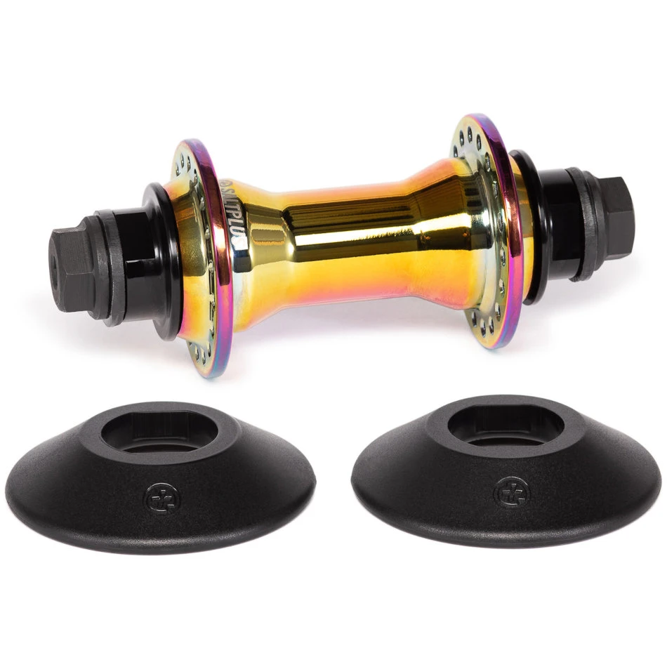 Salt Plus Trapez V2 BMX Front Hub - Oilslick 2 Salt Plus Trapez V2 BMX Front Hub - Oilslick - Image 2