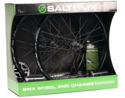 Salt Valon BMX Wheel/Chain Set -Salt salt valon bmx wheel chain set